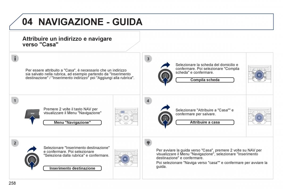 Peugeot 3008 Hybrid manuale del proprietario / page 260