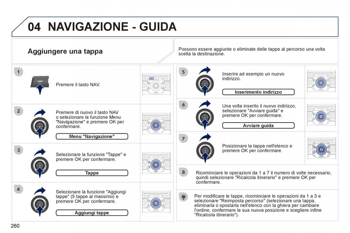 Peugeot 3008 Hybrid manuale del proprietario / page 262