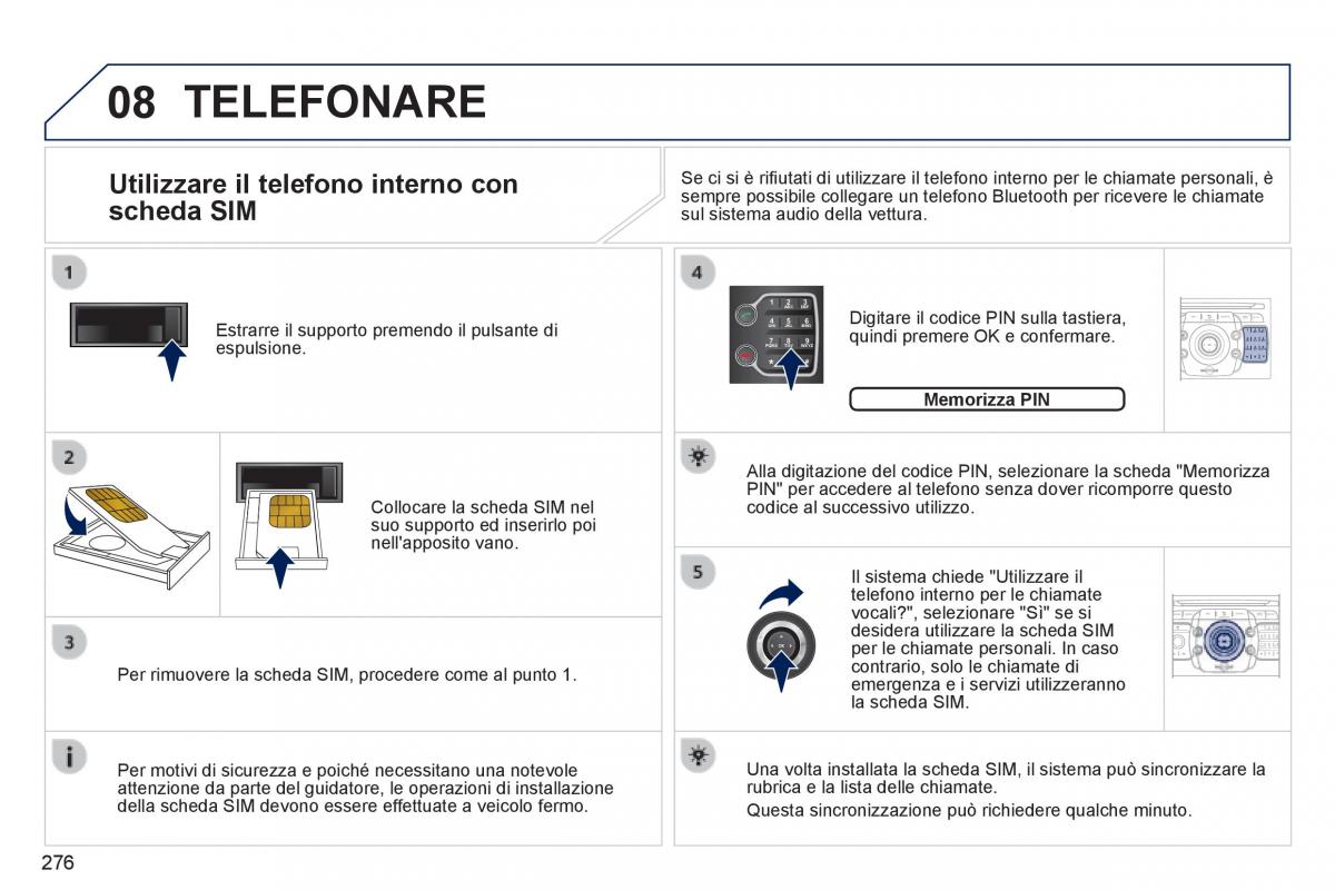 Peugeot 3008 Hybrid manuale del proprietario / page 278