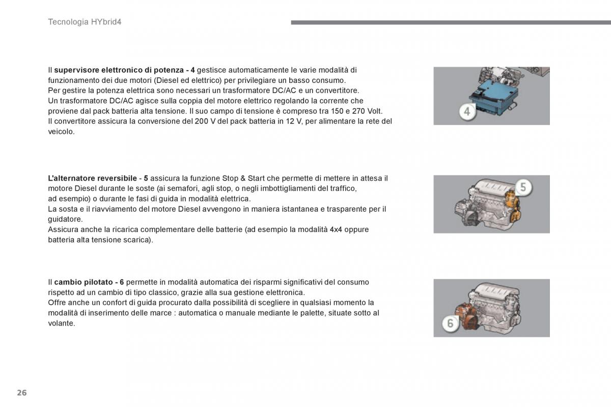 Peugeot 3008 Hybrid manuale del proprietario / page 28