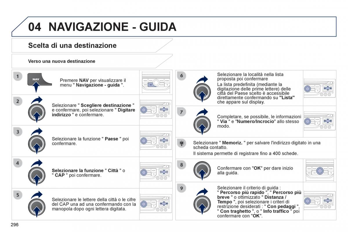 Peugeot 3008 Hybrid manuale del proprietario / page 298