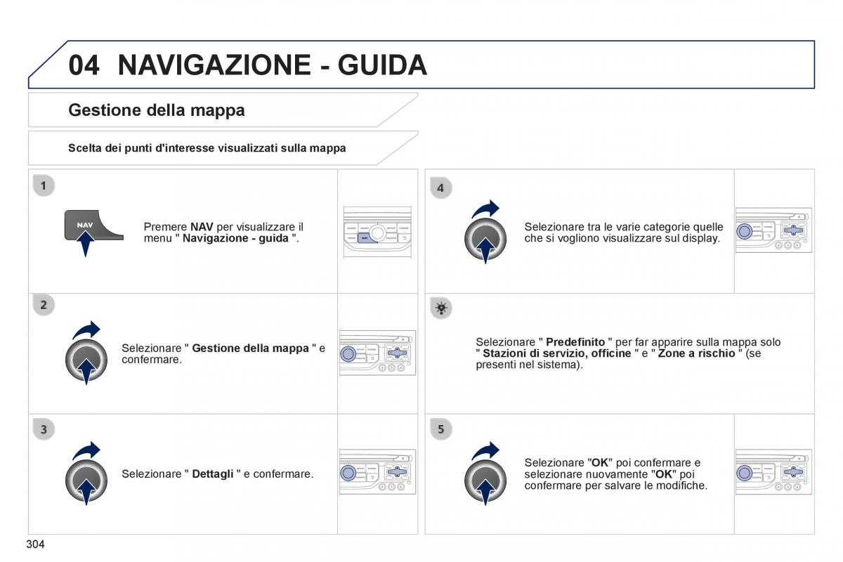 Peugeot 3008 Hybrid manuale del proprietario / page 306