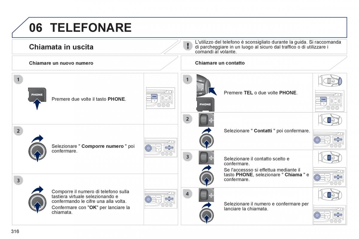 Peugeot 3008 Hybrid manuale del proprietario / page 318