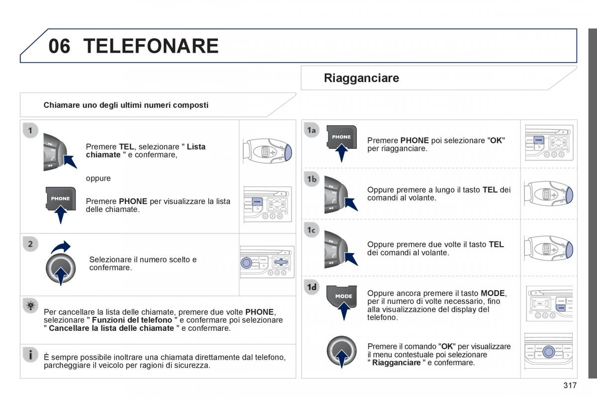 Peugeot 3008 Hybrid manuale del proprietario / page 319