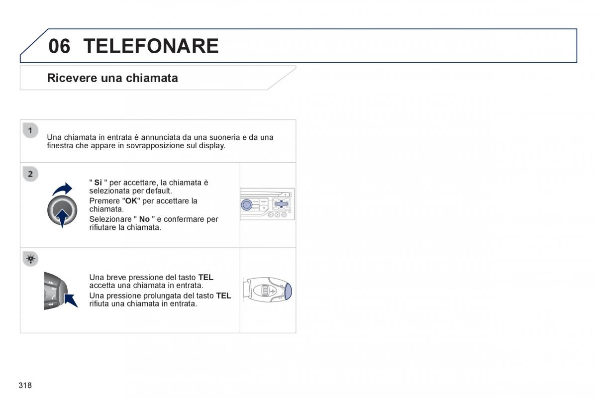 Peugeot 3008 Hybrid manuale del proprietario / page 320