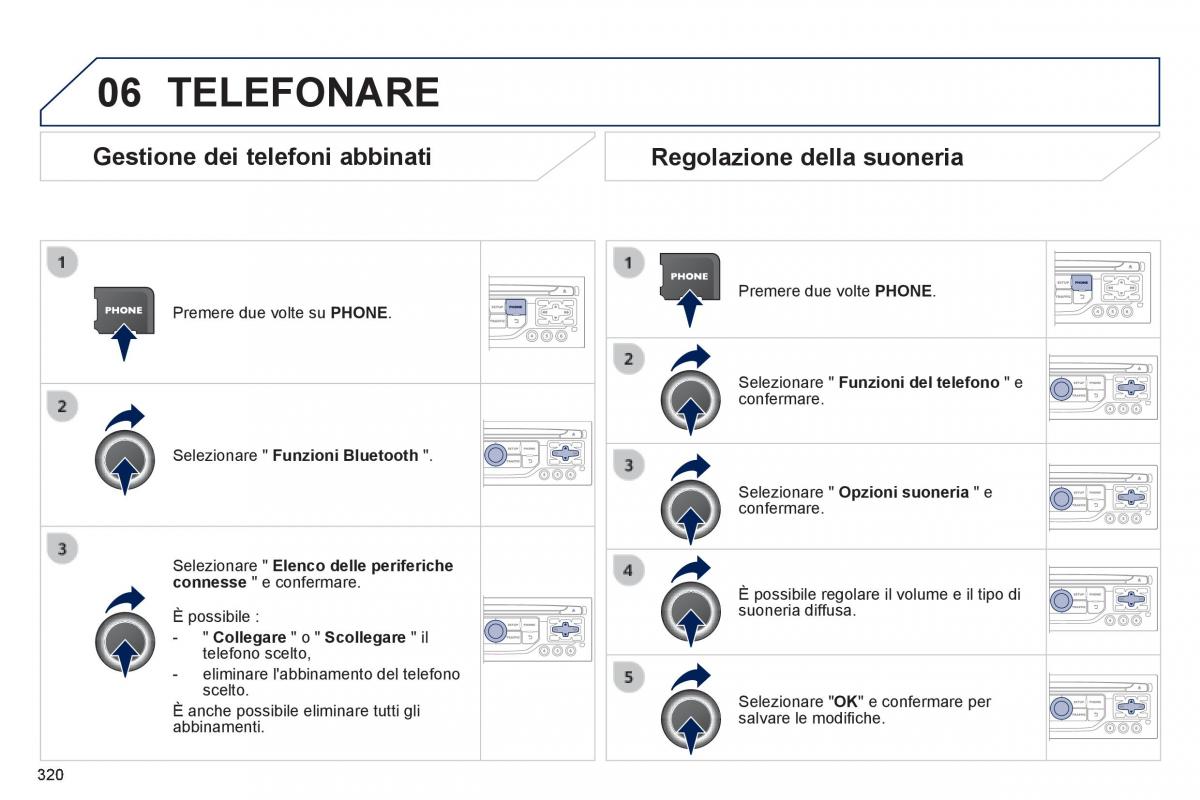 Peugeot 3008 Hybrid manuale del proprietario / page 322