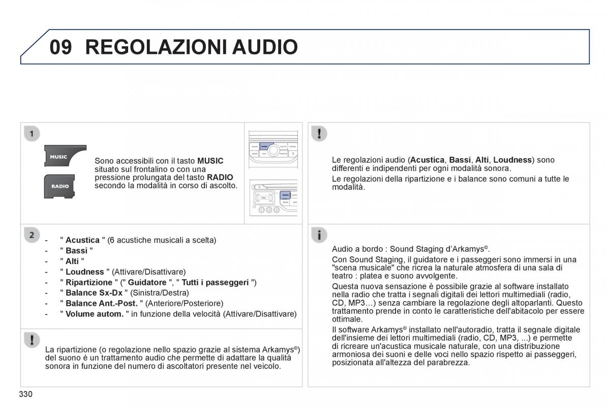 Peugeot 3008 Hybrid manuale del proprietario / page 332