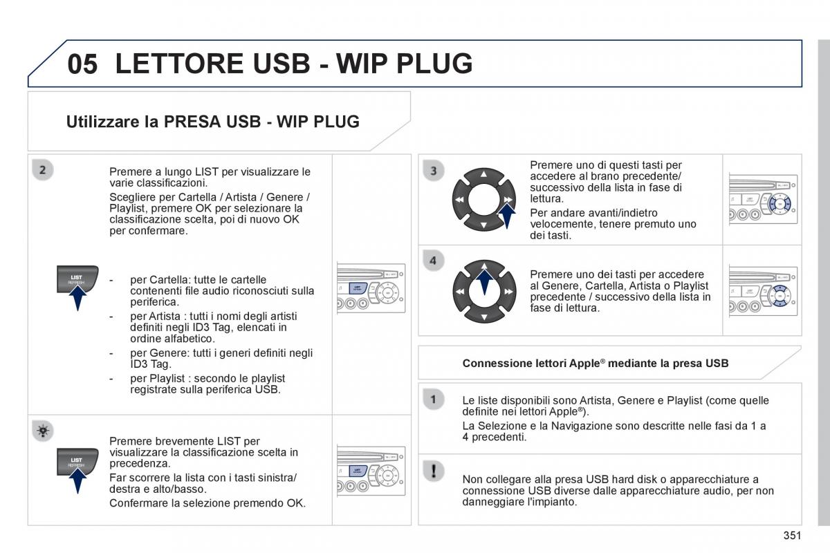 Peugeot 3008 Hybrid manuale del proprietario / page 353