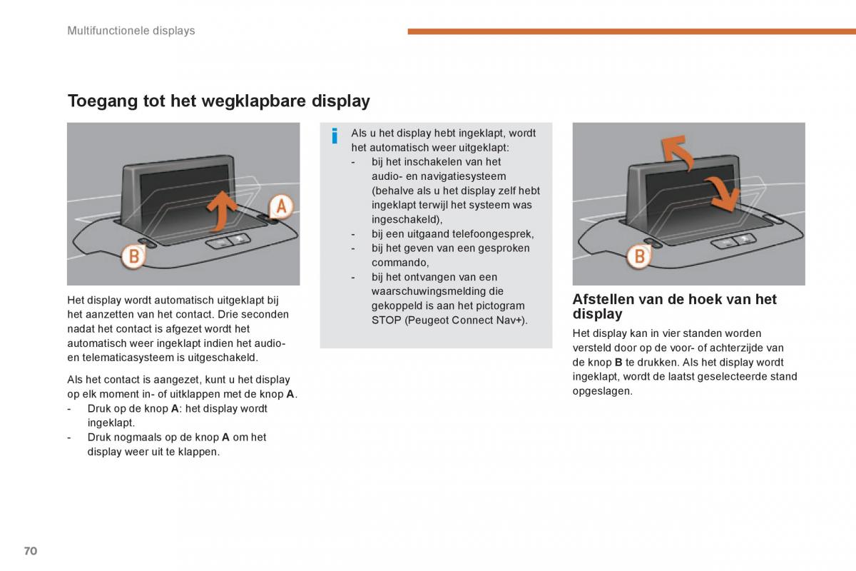 Peugeot 3008 Hybrid handleiding / page 72