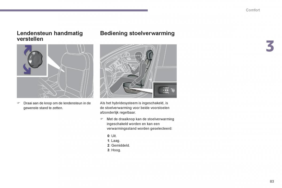 Peugeot 3008 Hybrid handleiding / page 85