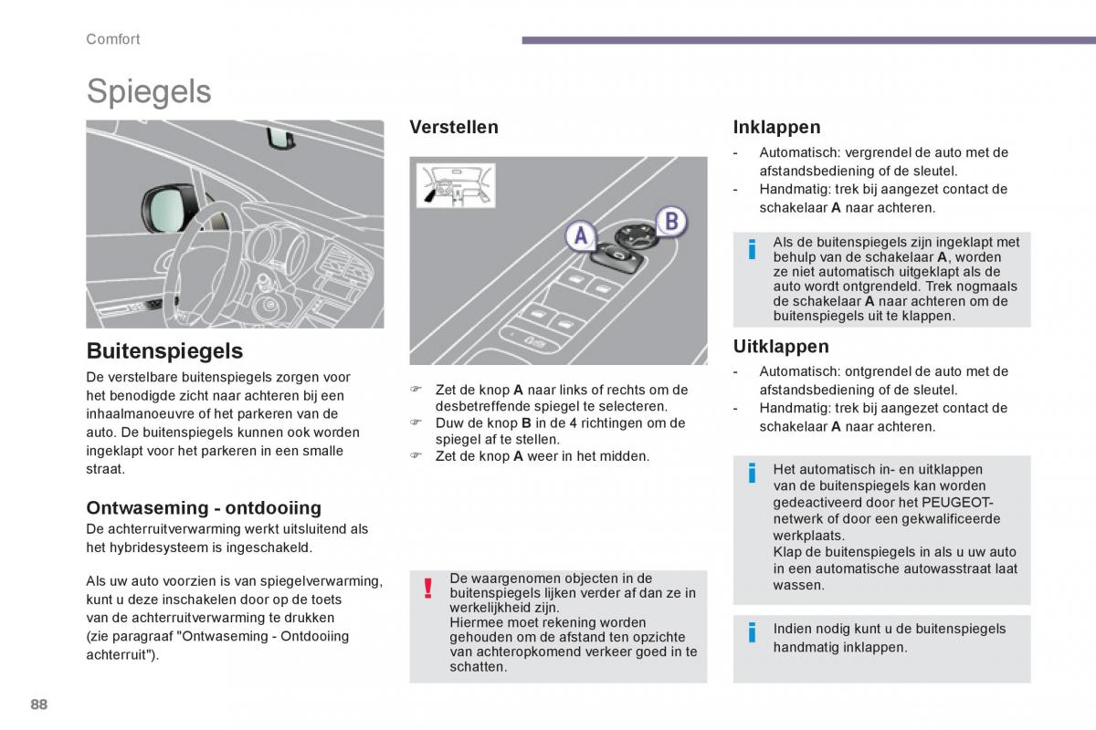 Peugeot 3008 Hybrid handleiding / page 90