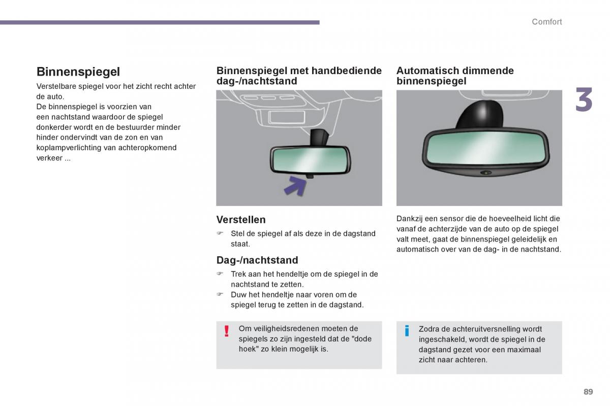 Peugeot 3008 Hybrid handleiding / page 91