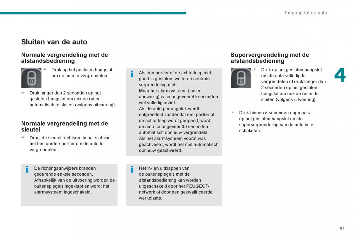 Peugeot 3008 Hybrid handleiding / page 93