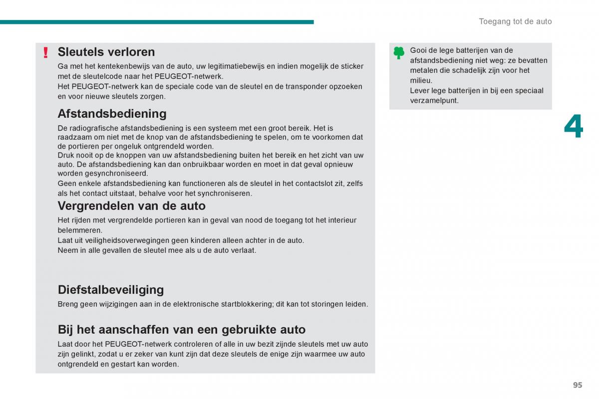 Peugeot 3008 Hybrid handleiding / page 97