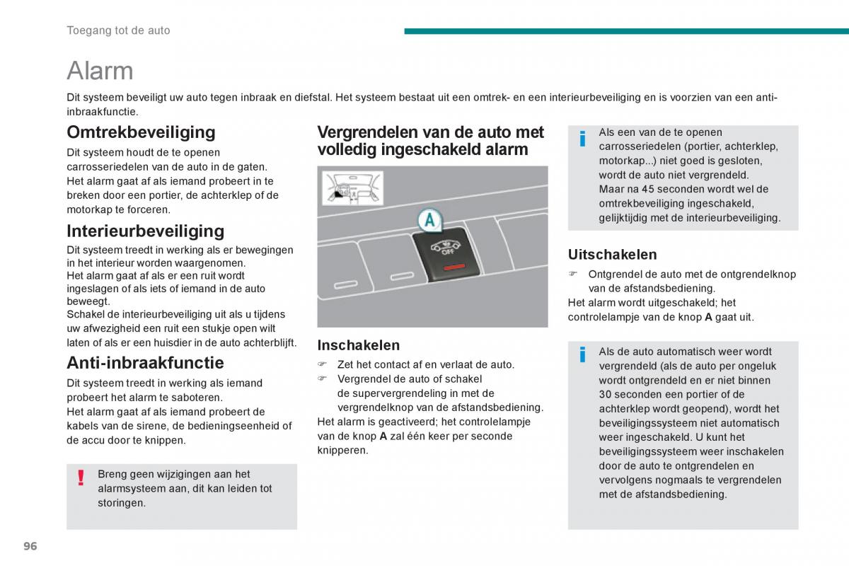 Peugeot 3008 Hybrid handleiding / page 98