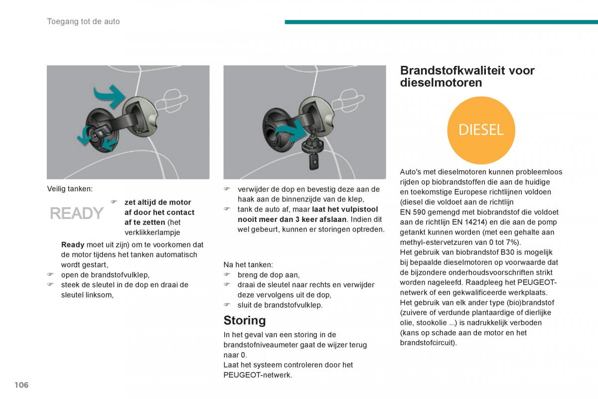 Peugeot 3008 Hybrid handleiding / page 108