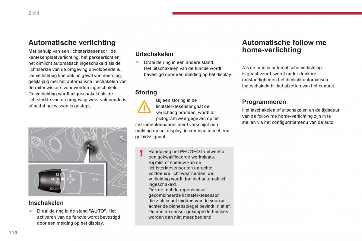 Peugeot 3008 Hybrid handleiding / page 116