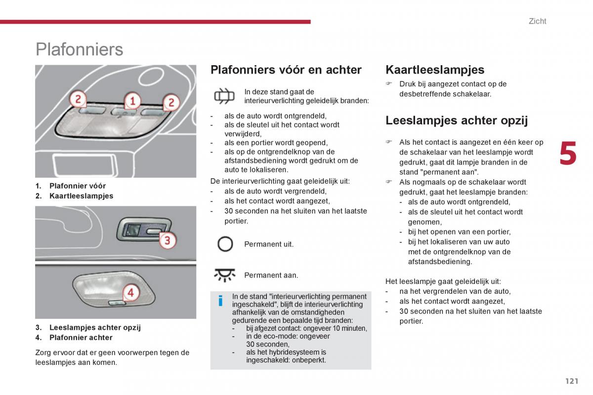 Peugeot 3008 Hybrid handleiding / page 123