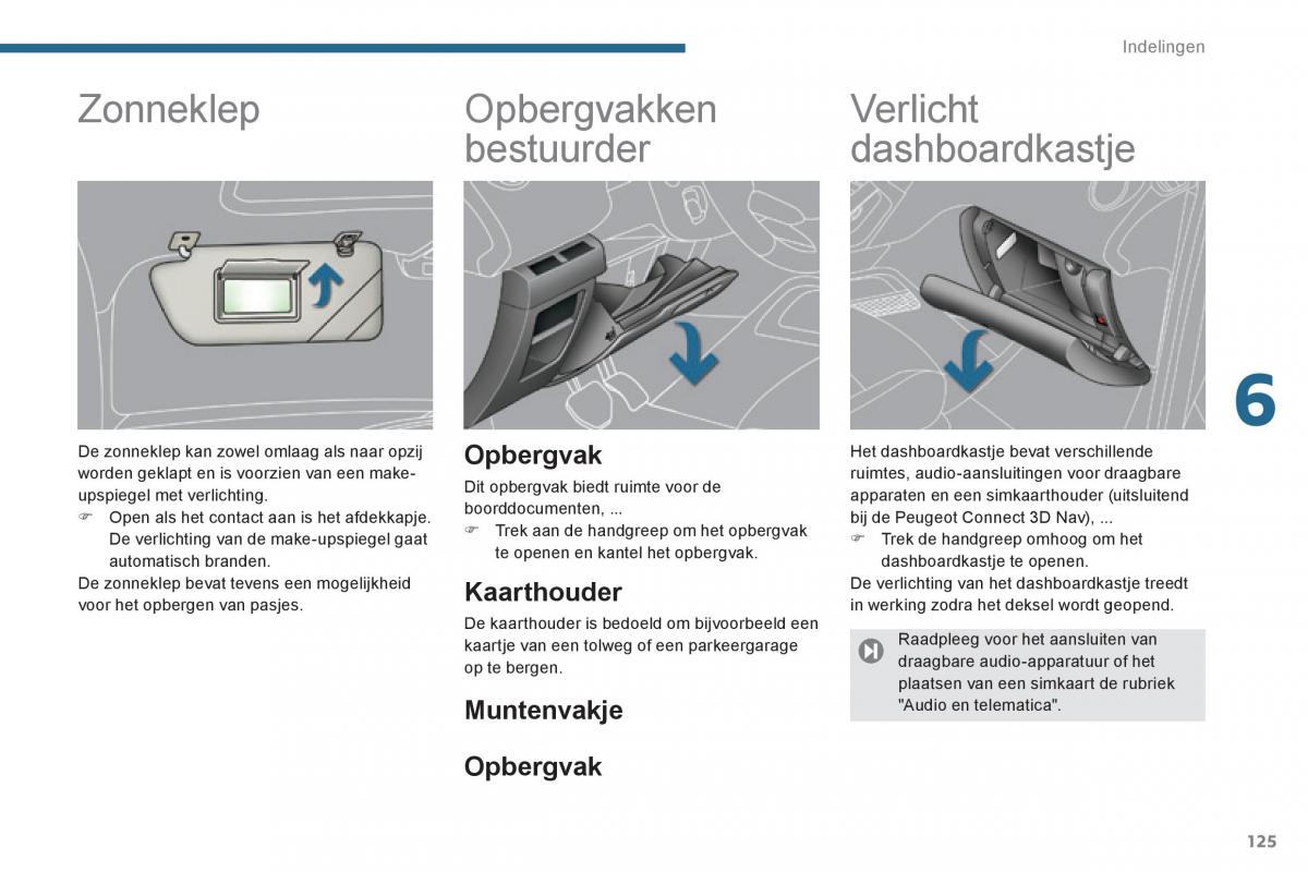 Peugeot 3008 Hybrid handleiding / page 127