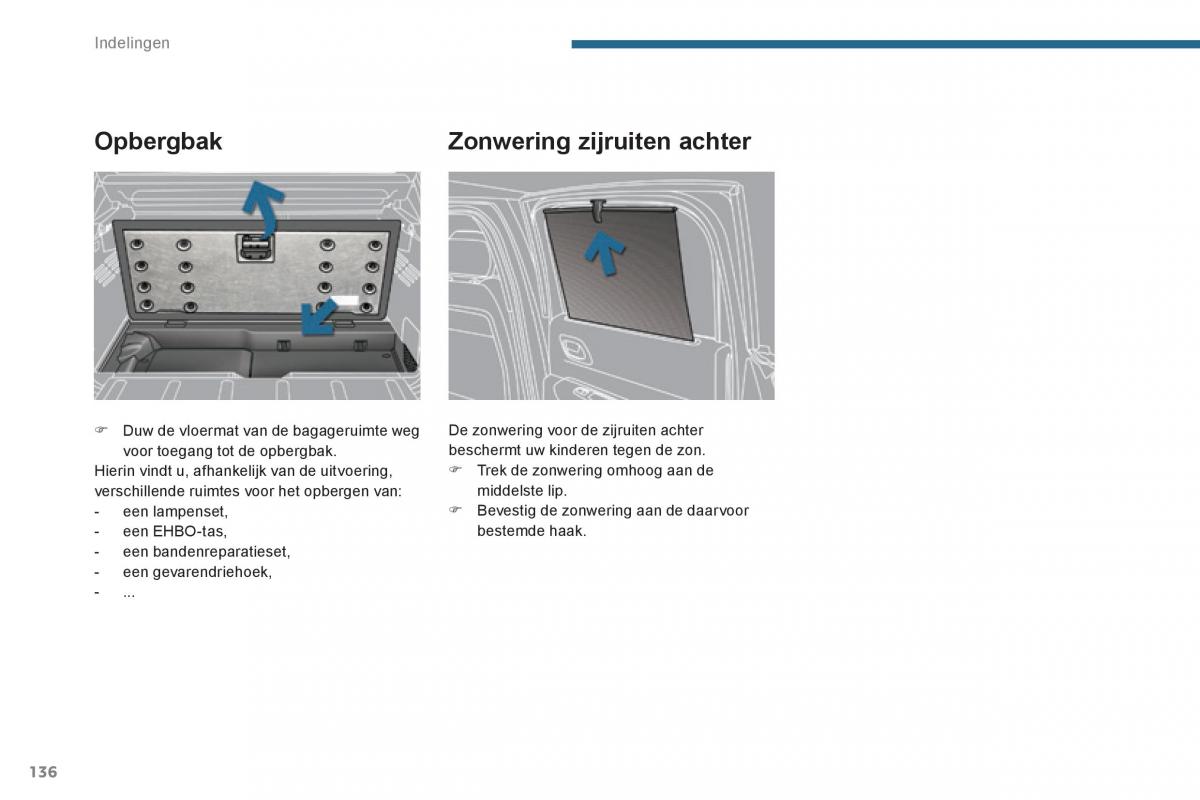 Peugeot 3008 Hybrid handleiding / page 138