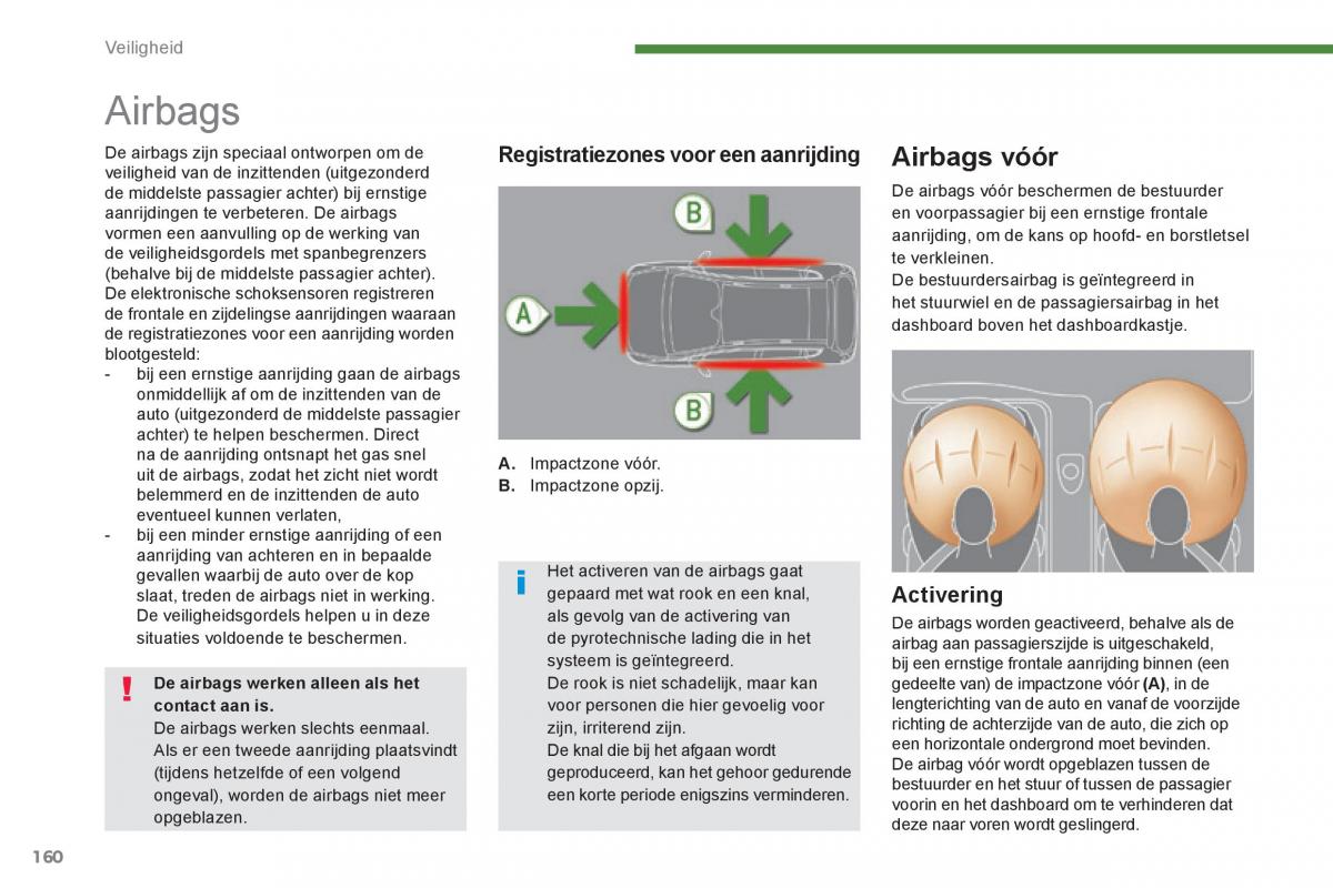 Peugeot 3008 Hybrid handleiding / page 162