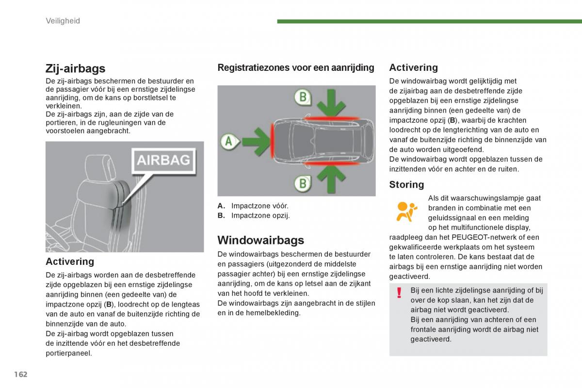 Peugeot 3008 Hybrid handleiding / page 164