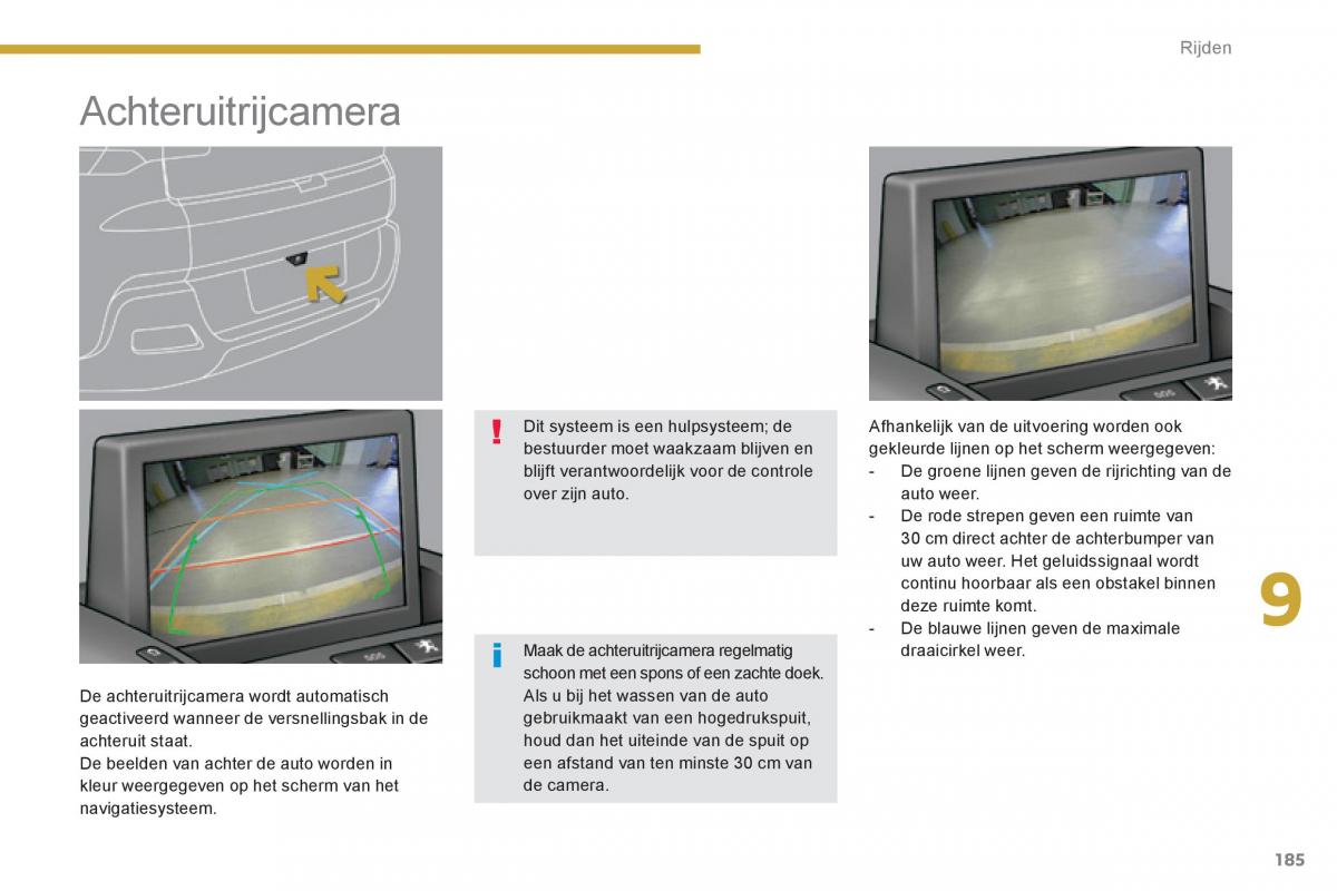 Peugeot 3008 Hybrid handleiding / page 187