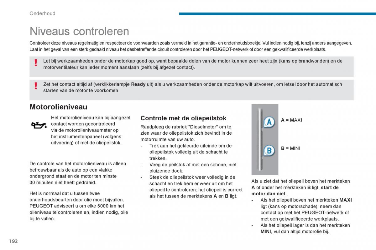 Peugeot 3008 Hybrid handleiding / page 194