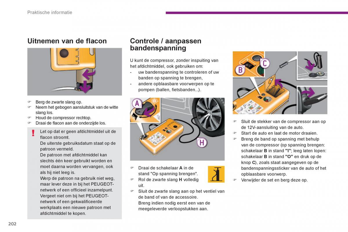 Peugeot 3008 Hybrid handleiding / page 204