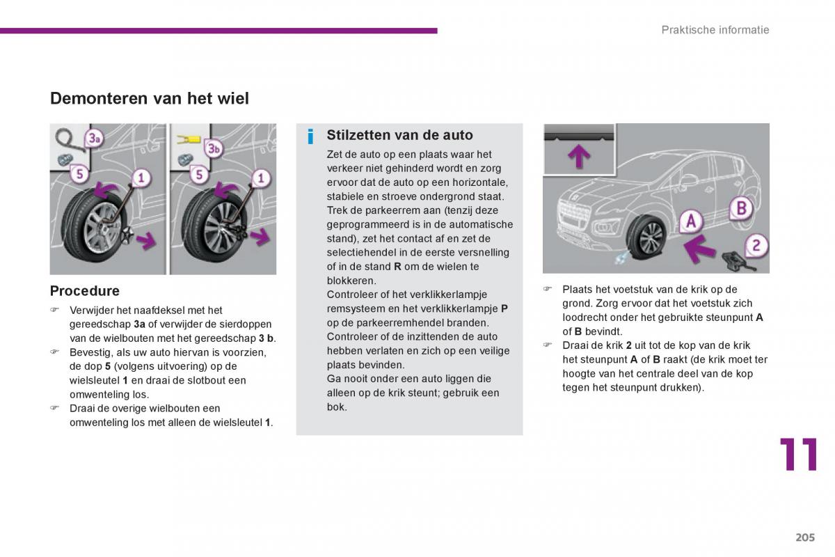 Peugeot 3008 Hybrid handleiding / page 207