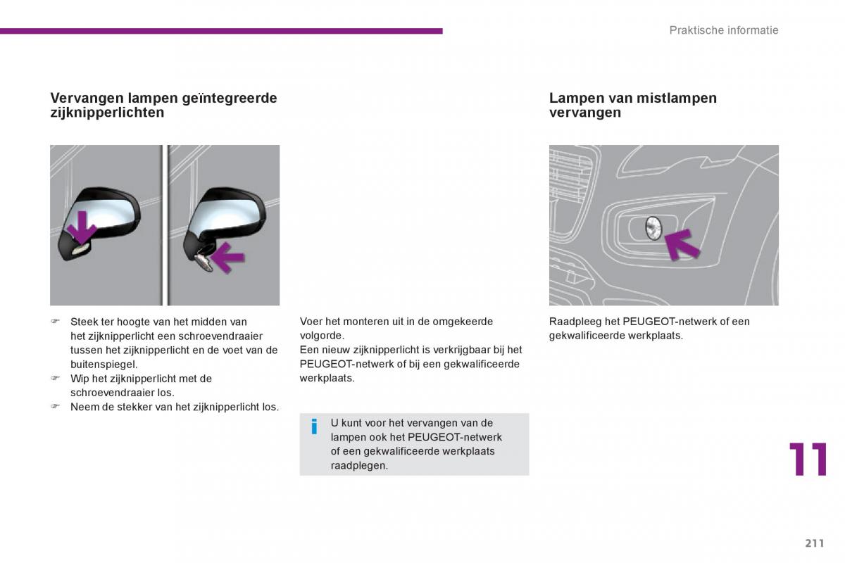 Peugeot 3008 Hybrid handleiding / page 213