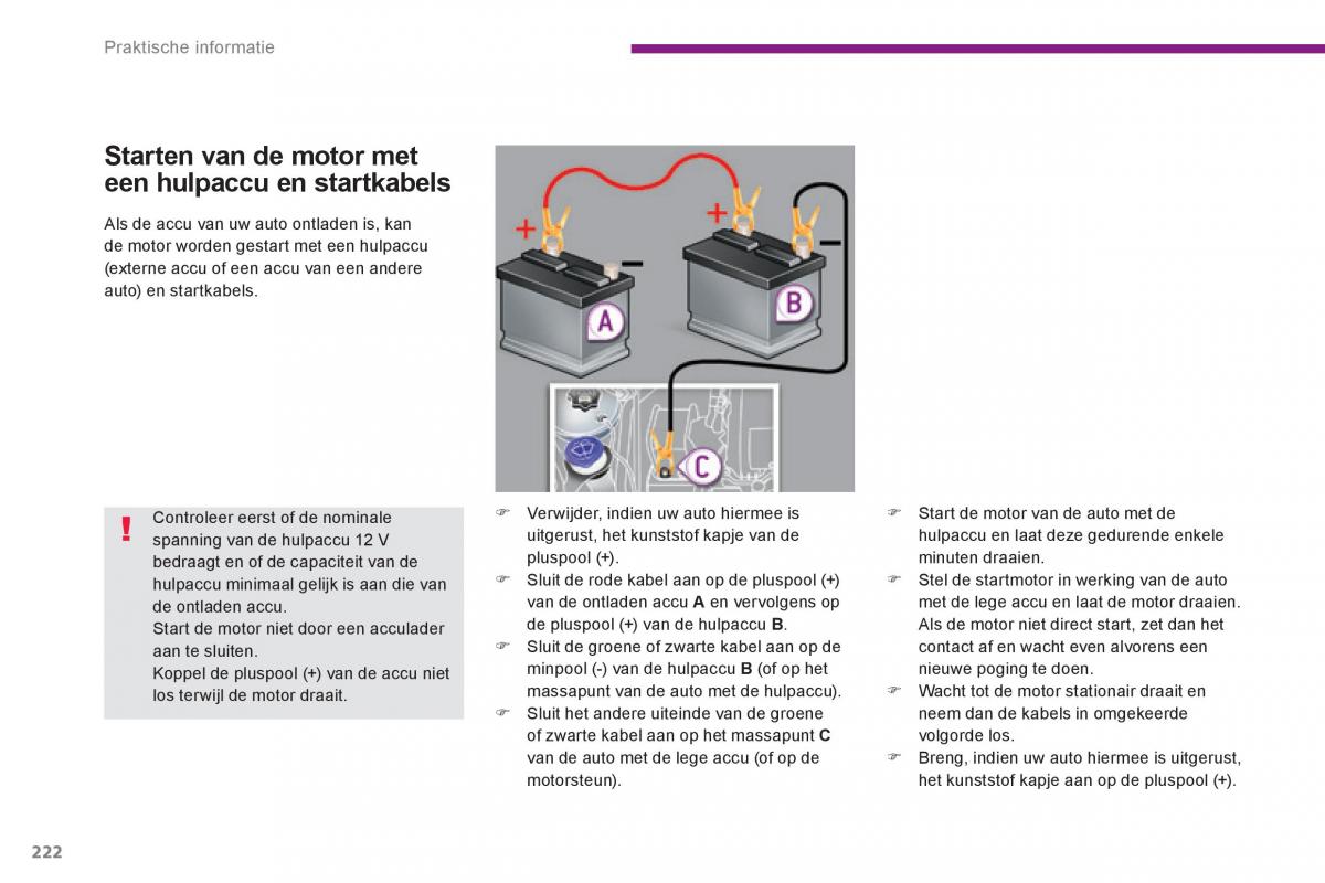 Peugeot 3008 Hybrid handleiding / page 224