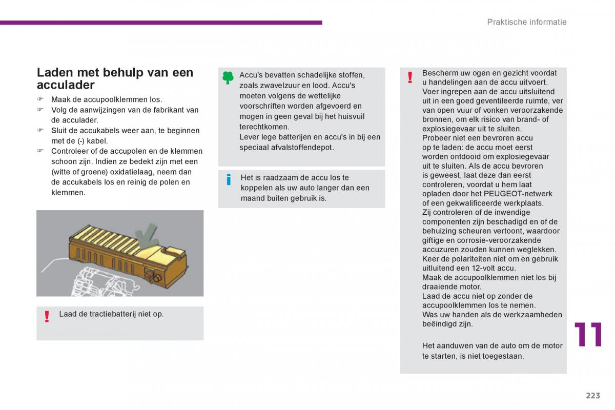 Peugeot 3008 Hybrid handleiding / page 225