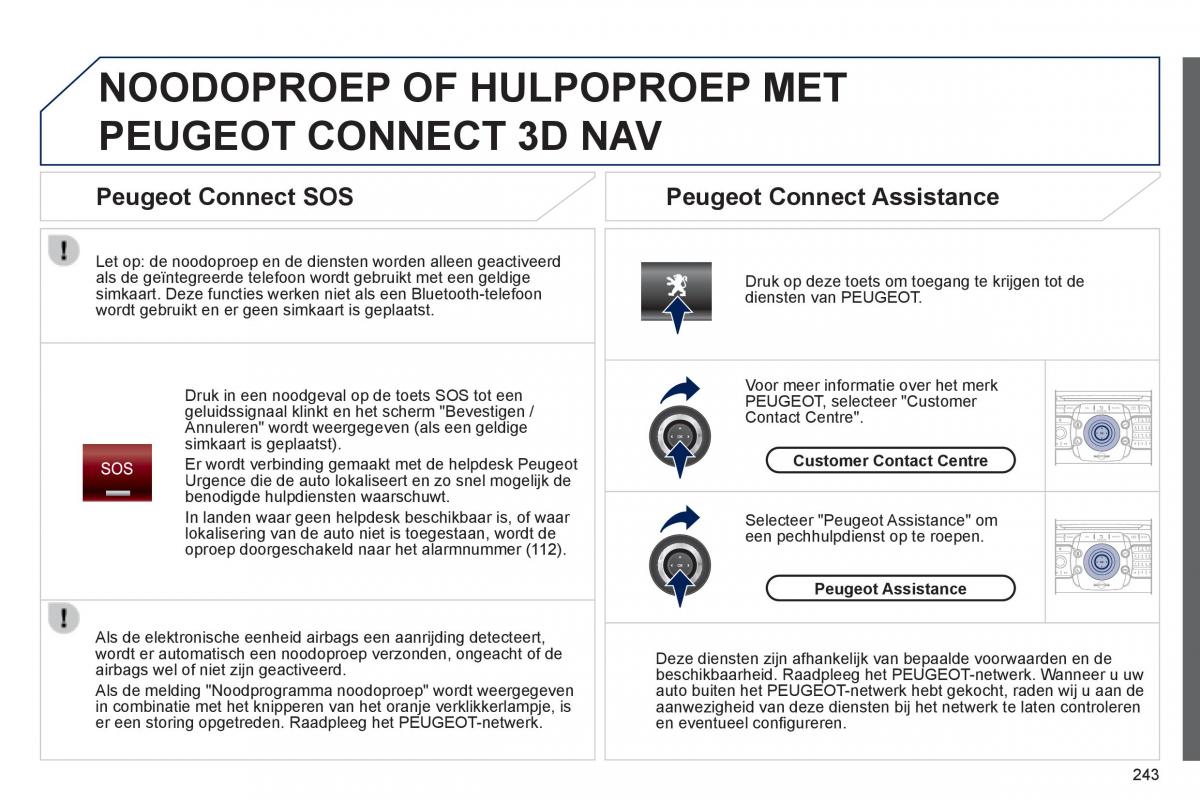 Peugeot 3008 Hybrid handleiding / page 245