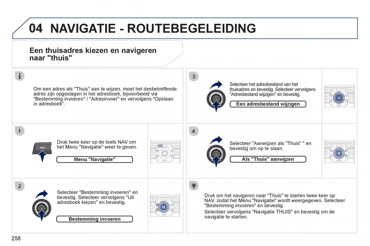 Peugeot 3008 Hybrid handleiding / page 260