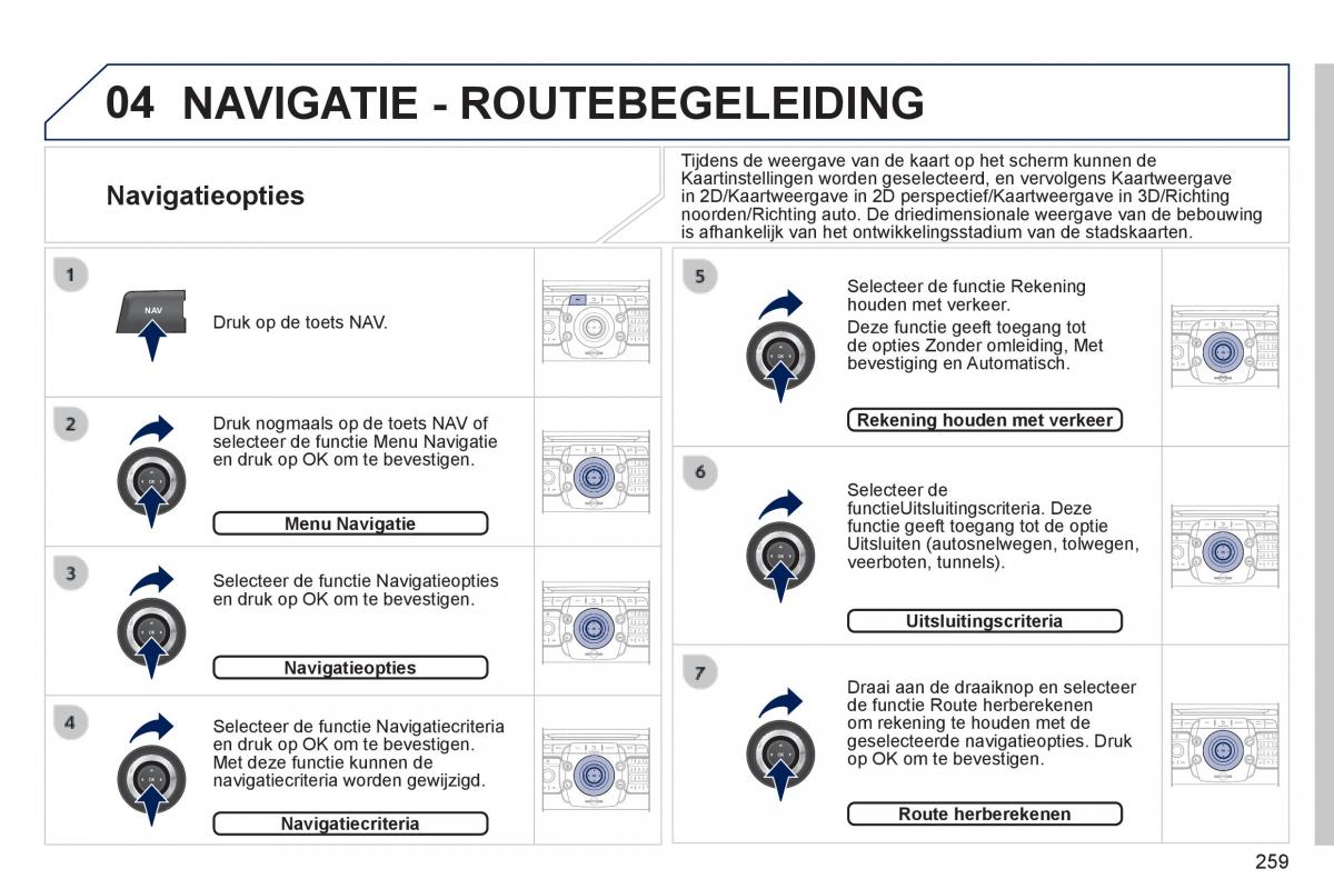 Peugeot 3008 Hybrid handleiding / page 261