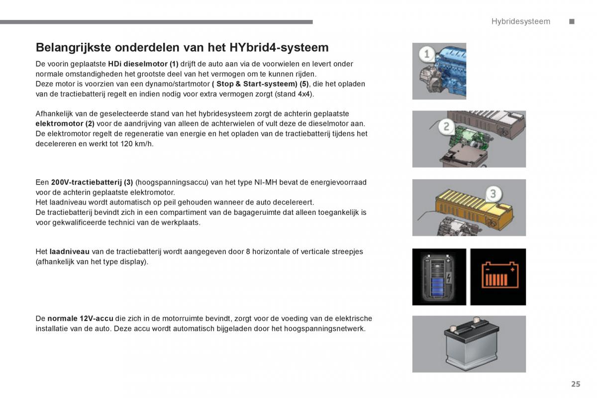 Peugeot 3008 Hybrid handleiding / page 27