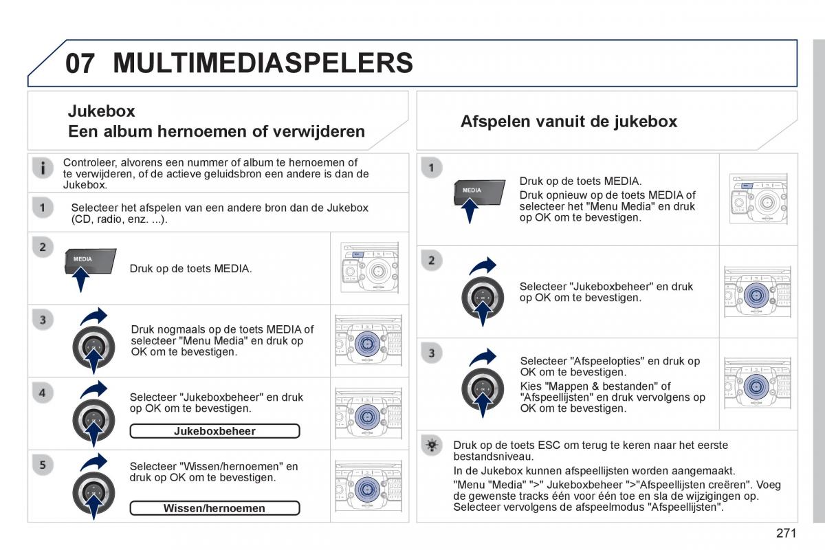 Peugeot 3008 Hybrid handleiding / page 273