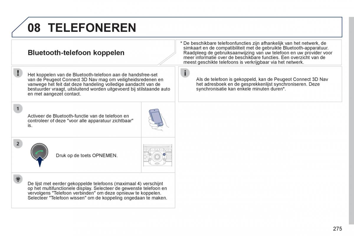 Peugeot 3008 Hybrid handleiding / page 277