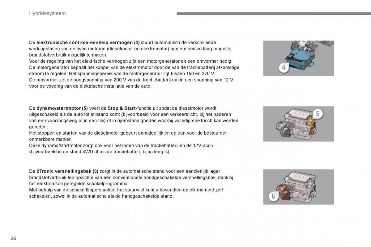 Peugeot 3008 Hybrid handleiding / page 28