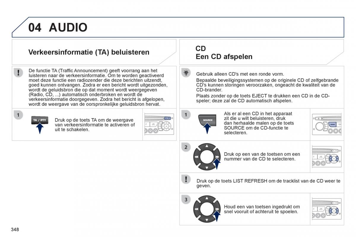 Peugeot 3008 Hybrid handleiding / page 350