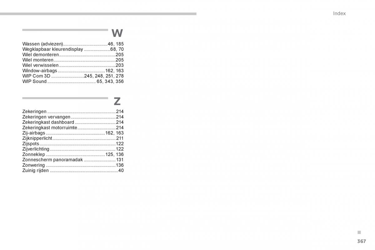 Peugeot 3008 Hybrid handleiding / page 369