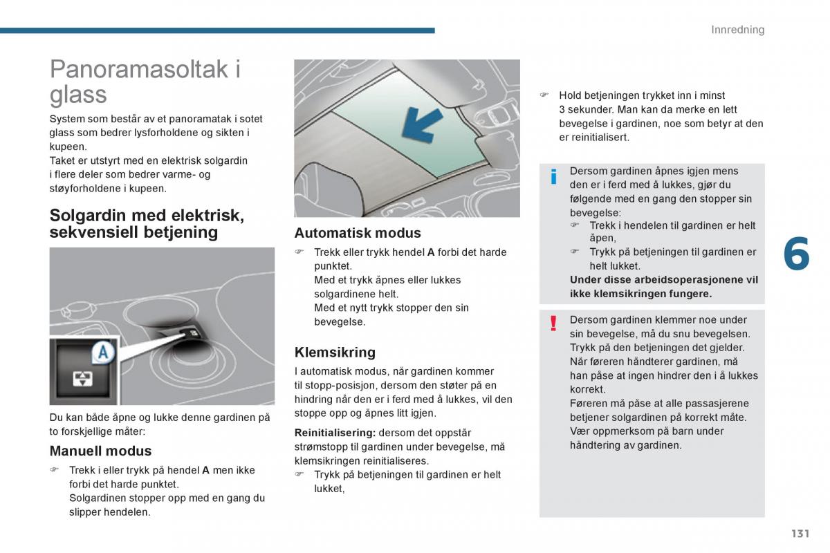 Peugeot 3008 Hybrid bruksanvisningen / page 133