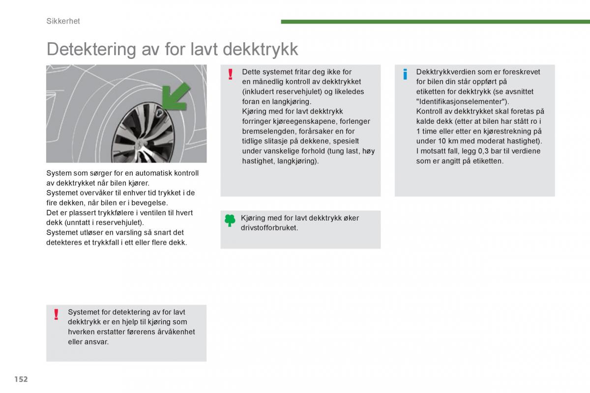 Peugeot 3008 Hybrid bruksanvisningen / page 154