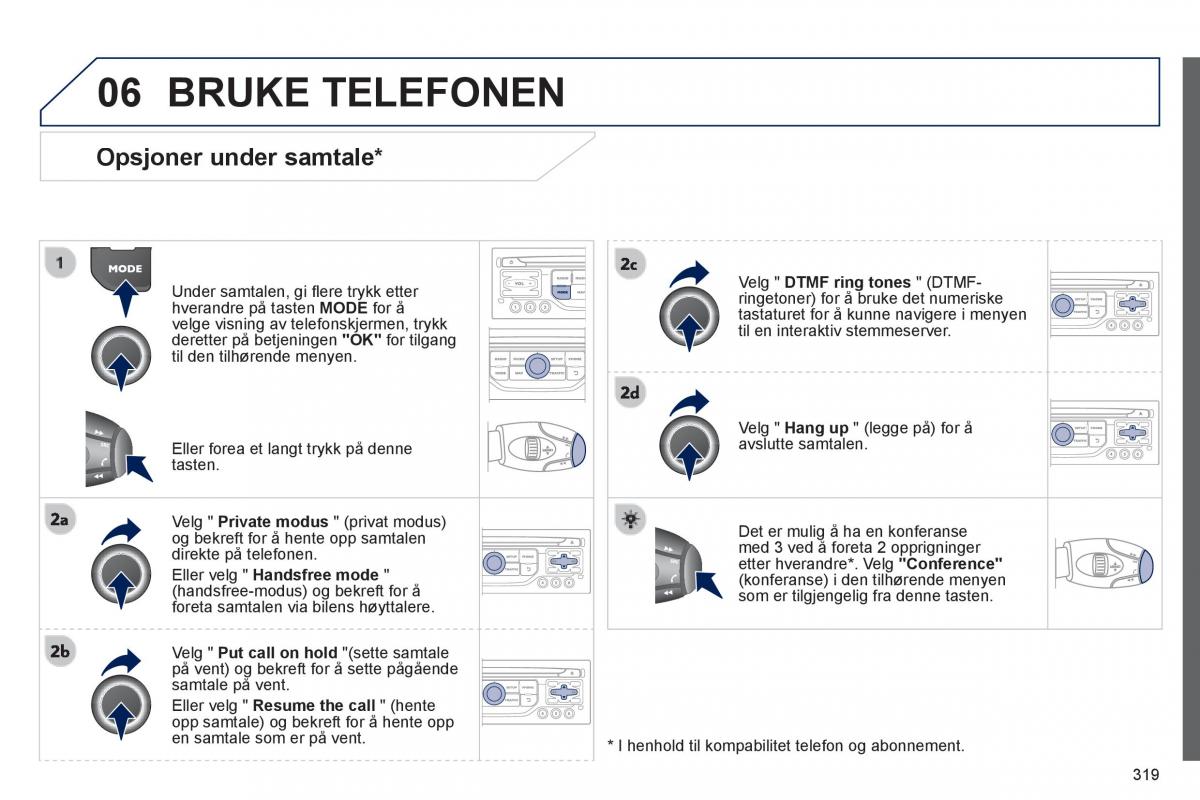 Peugeot 3008 Hybrid bruksanvisningen / page 321