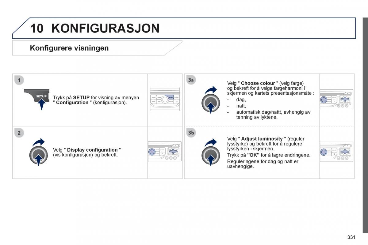 Peugeot 3008 Hybrid bruksanvisningen / page 333