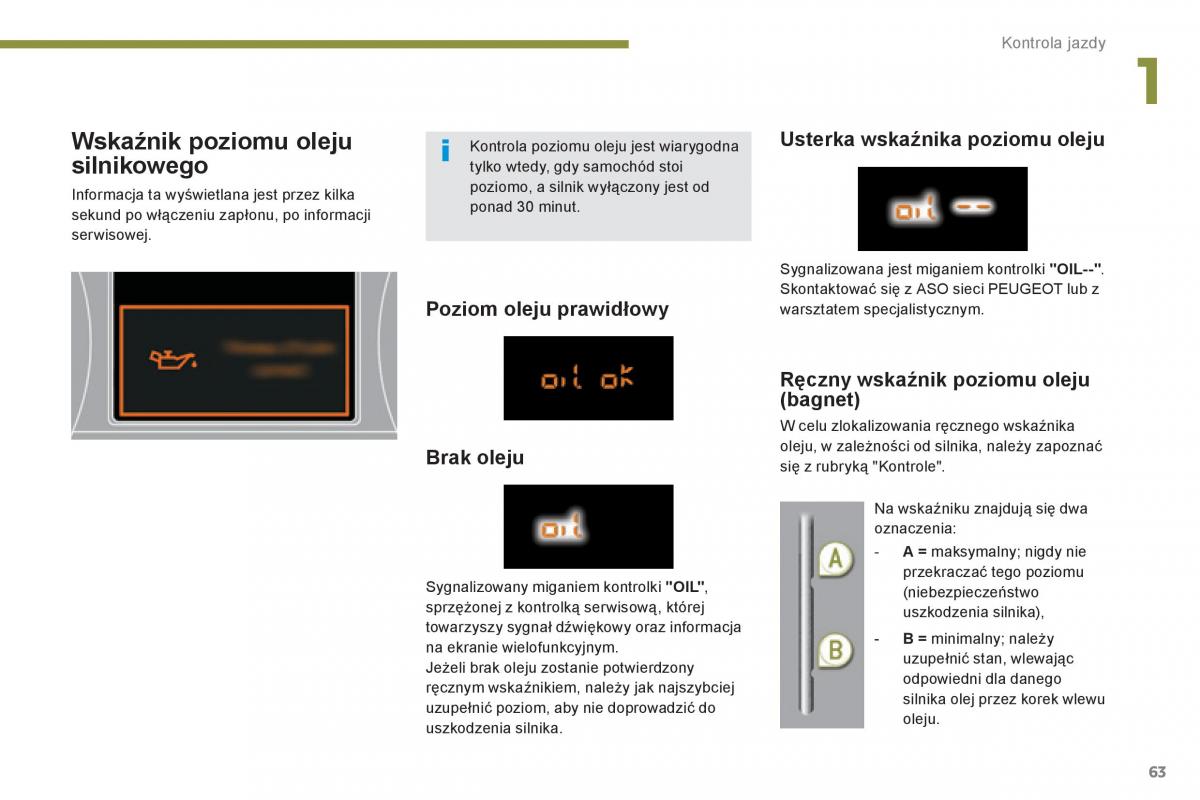 Peugeot 3008 Hybrid instrukcja obslugi / page 65