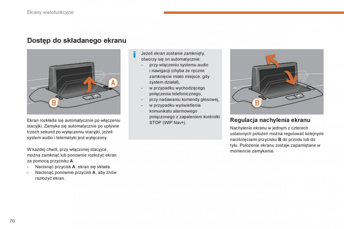 Peugeot 3008 Hybrid instrukcja obslugi / page 72