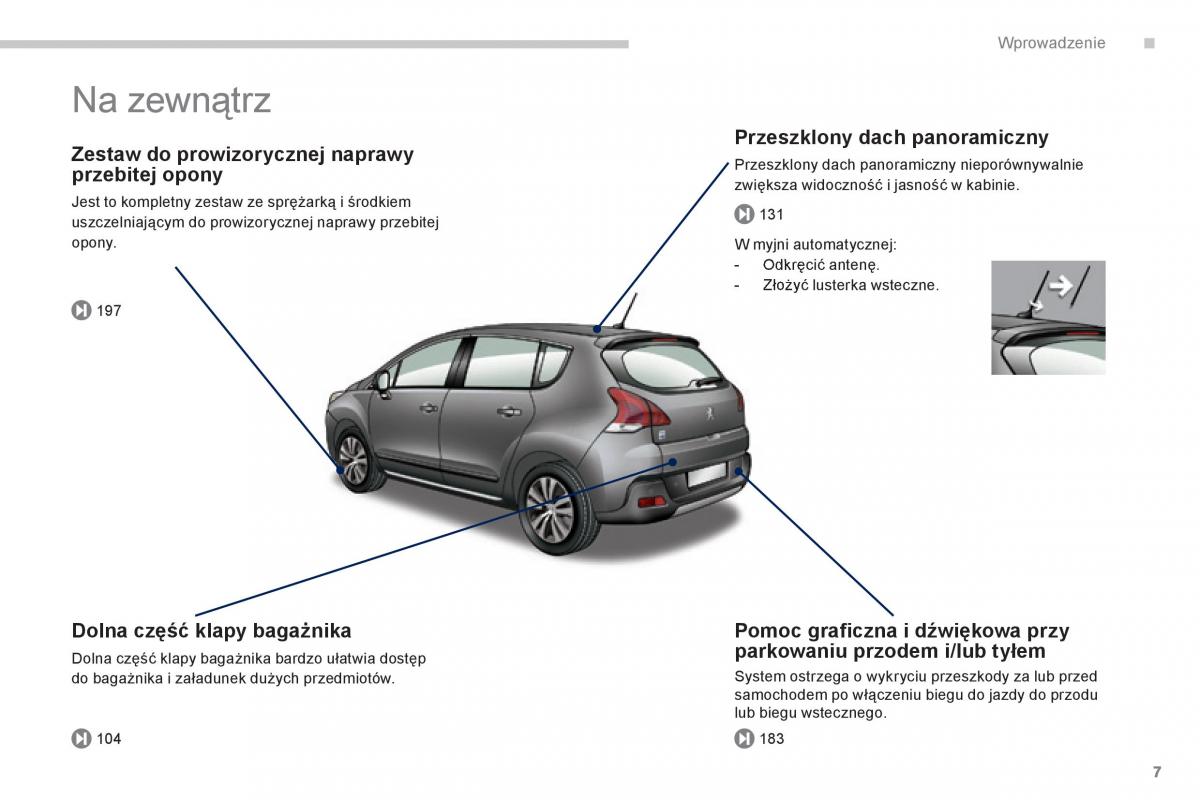 Peugeot 3008 Hybrid instrukcja obslugi / page 9