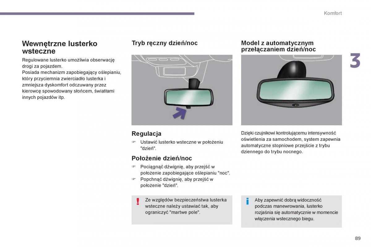 Peugeot 3008 Hybrid instrukcja obslugi / page 91